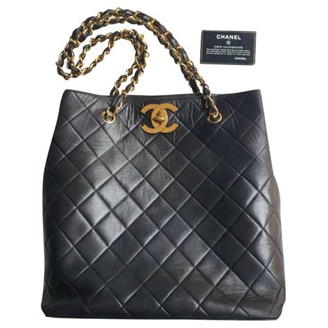 soft leather chanel bag|authentic chanel tote bag.